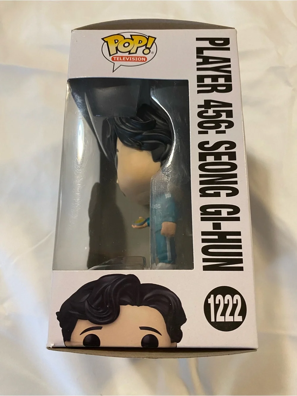 Funko Pop! Squid Game Player 456 Vinyl Figure - Teal, White, Black
